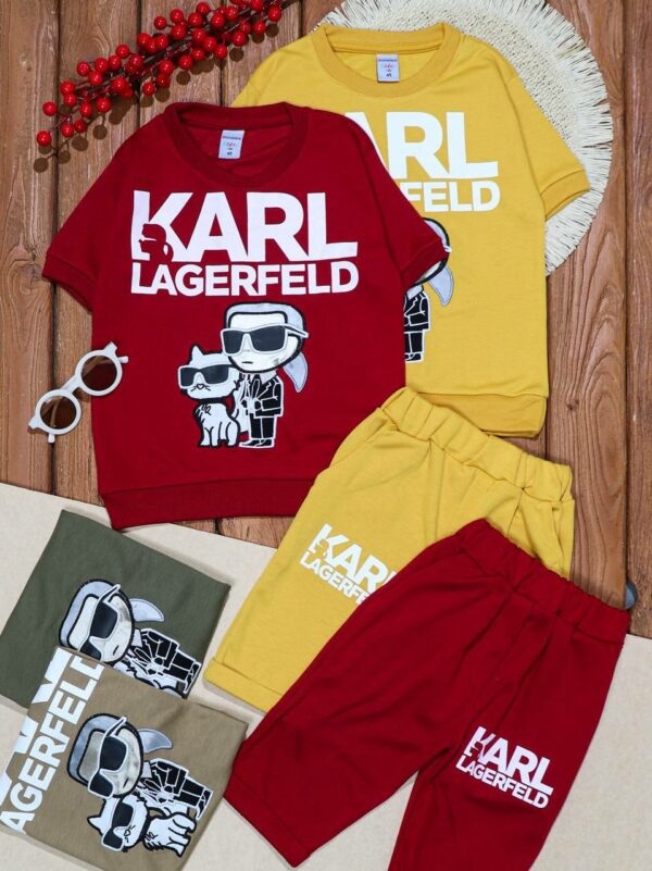 تیشرت شلوارک karl
