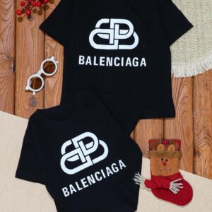 تیشرت تک مشکی BALENCIAGA