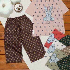 تیشرت شلوارک خرگوش LV