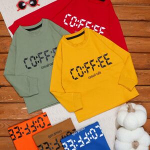 بلوز تک پسرانه COFFEE