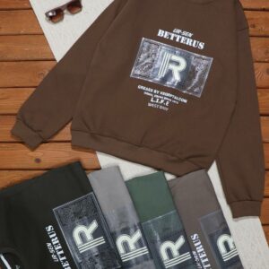 بلوز تک پسرانه طرح R
