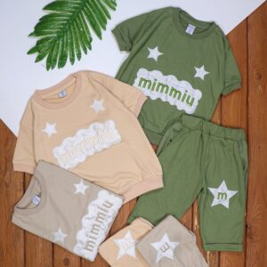 تیشرت شلوارک (اسپان) دخترانه mimmiu
